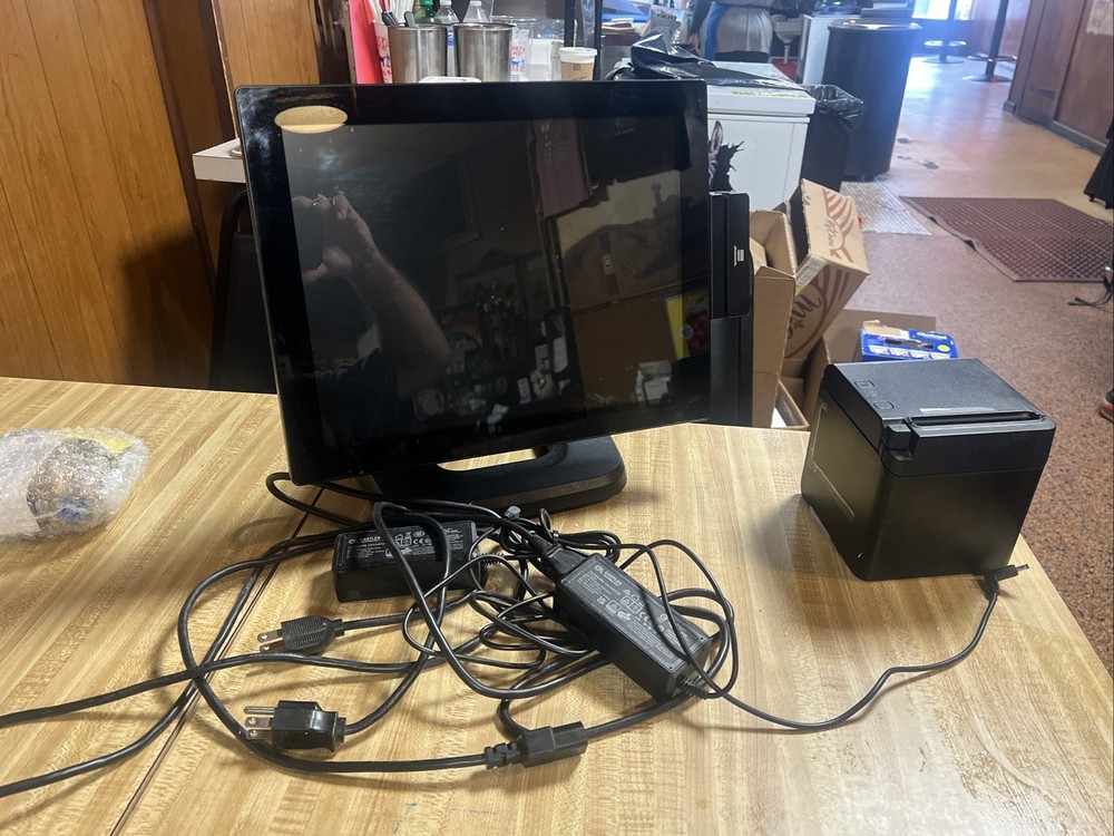 Hisense POS Terminal – HK570Eii With Stand Printer And Wires World