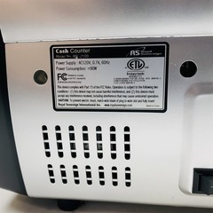 Royal Sovereign RBC-2100 Rear Loading Counterfeit Detector Cash Bill Counter