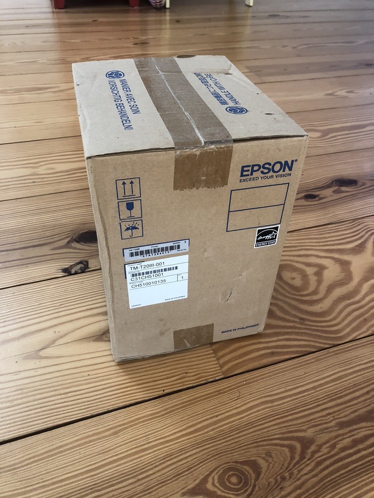 Epson TM-T20III Receipt Printer (C31CH51001) Factory Sealed USB & Serial