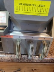 Made In Sweden Scan Coin SC 22 Commercial Coin Counter Sorter Missing Some Trays