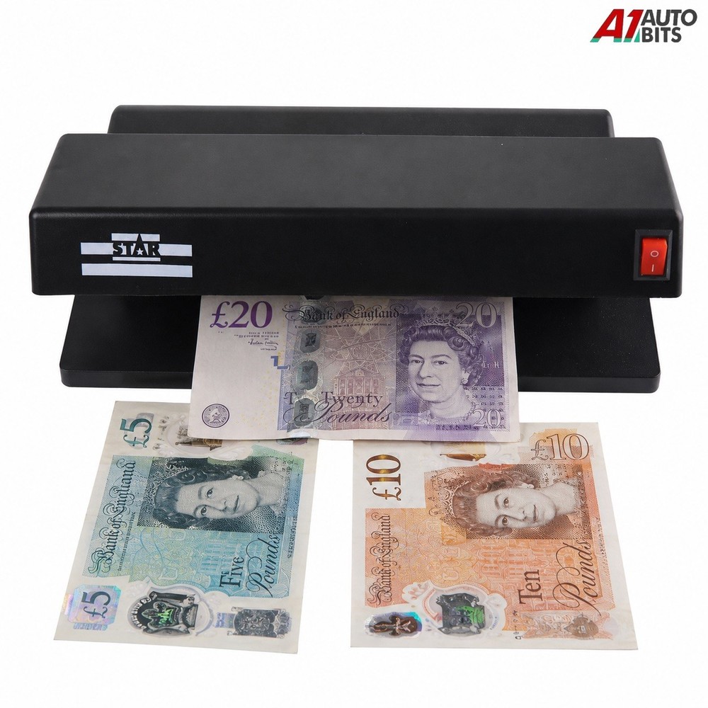 Uv Counterfeit Fake Bank Note Banknote Money Forgery Detector Checker Tester