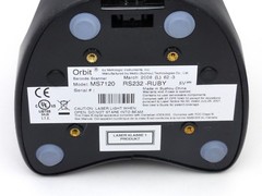 Honeywell Metrologic MS7120 RS-232 VeriFone Ruby Barcode Scanner