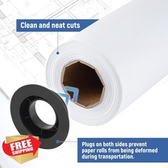 Goefun 24×150 CAD Bond Rolls 4pk 2″ Core