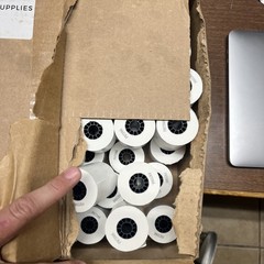 75 Rolls 2 1/4 x 85 Thermal Paper Receipt Rolls 2.25 x 85 ft 55 GSM Premium New