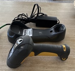 Symbol SR Wireless Barcode Scanner with Charger