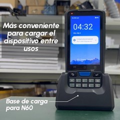 Rugged Android 12 Barcode Scanner PDA NFC 4G WiFi for Inventory with Charge Dock