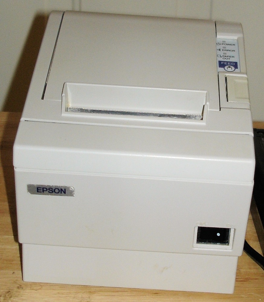 EPSON TM-T88IIIP POS THERMAL RECEIPT PRINTER – MODL 129C – PARALLEL PORT- NO P/S