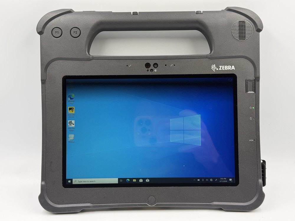 Zebra RTL10C0-0C11X1X L10ax XPAD 10.1″ I5 11 Gen 2.40GHz 8GB RAM Rugged Tablet