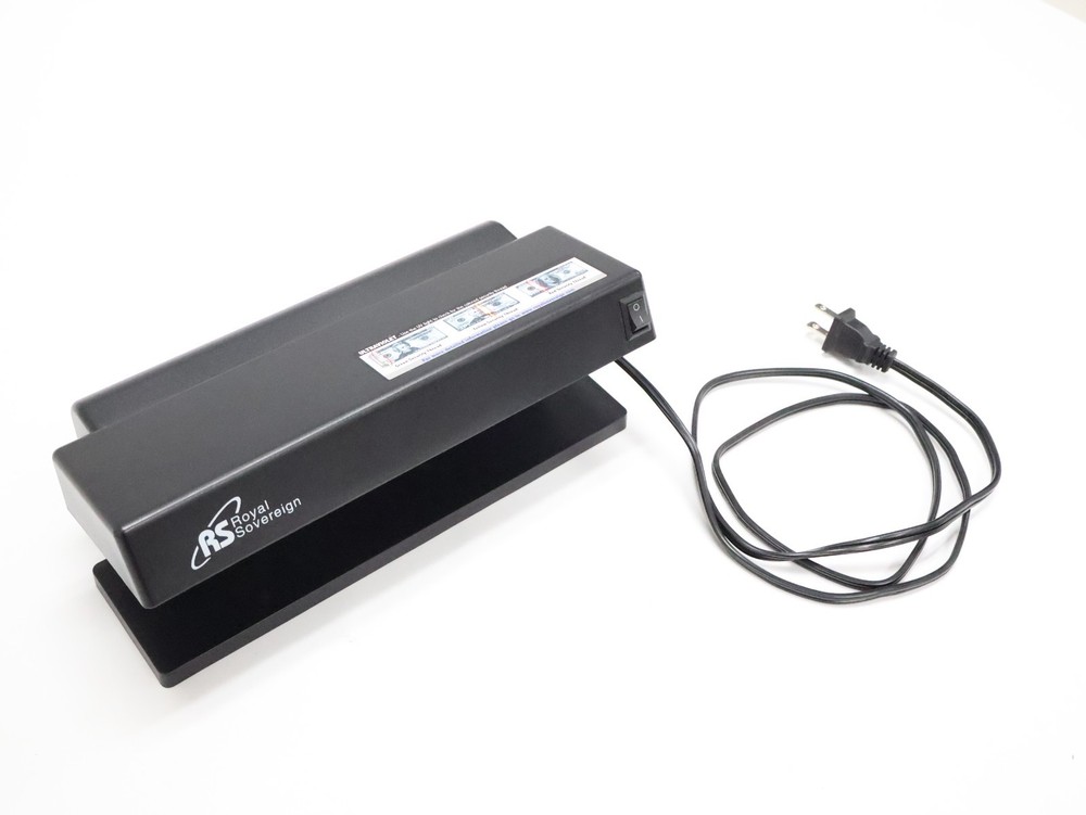 Royal Sovereign RCD-1000 Ultraviolet UV Counterfeit Bill Money Detector Tester
