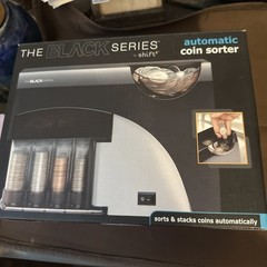 Automatic Coin Sorter The Black Series 4-Barrel Black Works