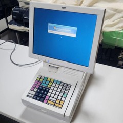 Toshiba TEC QT-100 POS Register ShopWorks7G 15″ Touch Screen Cash Register