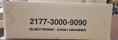 NCR 2177-3000-9090 Electronic Cash Drawer 16″ NCR 24V HSR, 5B5C Black w/SS Front