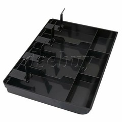 6PCS Coin And Bills Tray Cash Drawer Case Replace 4 Bills 3 Coins Storage Box