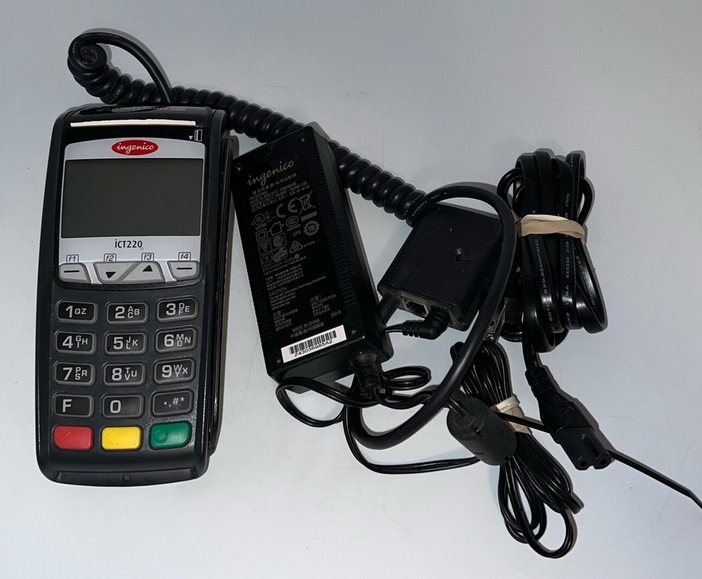 Ingenico iCT 220 Credit Card Reader – Tested