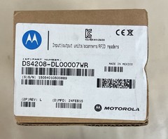 MOTOROLA DS4208-DL00007WR Barcode Scanner,2D,Black,w/Drivers License Parsing