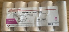 Thermal Paper Rolls, 3 1/8 x 230 ft. 10 Count