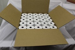Thermal Receipt Paper Roll, 3-1/8″ (80mm) x 292-Feet, 50 Count, White