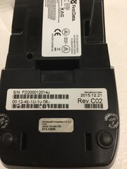 4x FIRST DATA FD130DUO Credit Card Machine w/Printer,AC Adapter,WORKS,FREE SHIP