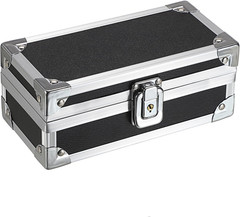Cash Box with Lock, Aluminium Alloy Money Box for Cash Lockable Money Storage Bo