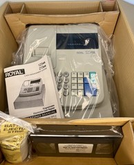 NEW! Royal 125nx POS Commercial Cash Register Management System!