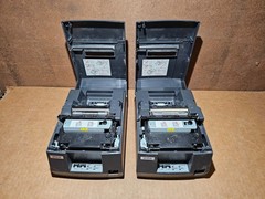 LOT OF 2 Epson TM-U325D M133A POS Dot Matrix Receipt Printer