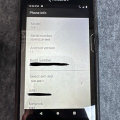 Zebra TC57HO TC57 Android Scanner 4G with Case, Screen Protector, and Charger