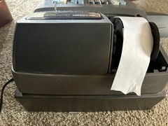 Sharp XE-A106 Electronic Cash Register With Both Keys
