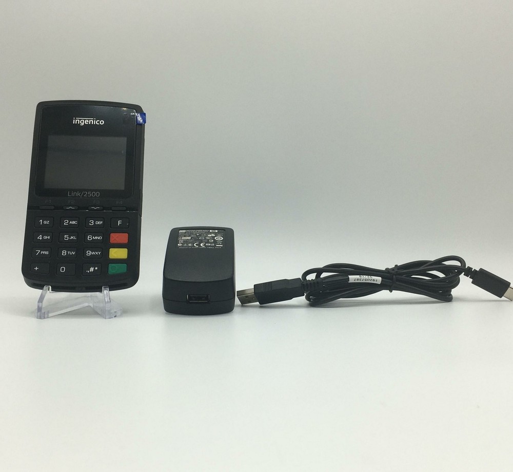 Ingenico Link 2500 Payment Terminal w/Pin Pad Bluetooth Wifi USB (PMF30910412)