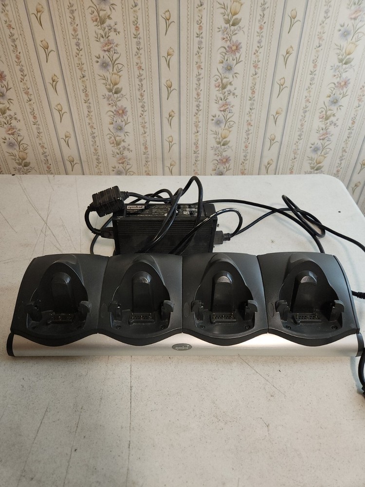 Symbol 4 Slot Charging Cradle MC9090 MC9190 MC92N0 – Charger Bay CHS9000-4001C
