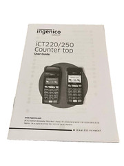 INGENICO IPP320/ICT250 POS CARD PROCESSING SYSTEM w/Extras New Open box