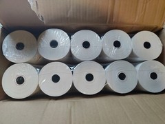 10 Rolls- 3-1/8″ x 230′ Thermal Paper Receipt Rolls White POS Cash Register Tape