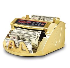 Gold Money Counter with Counterfeit Detection & Bill Counting | Light Up Disp…