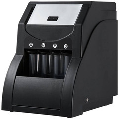 USD Coin Sorter Machine with 200 Coin Capacity and 4 Coin Tubes for Pennies, Nic
