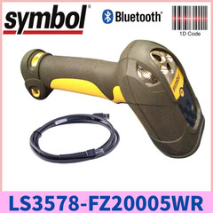 Symbol LS3578-FZ Wireless Bluetooth 1D USB Barcode Scanner with USB Cable