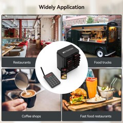 Retekess TD177 Restaurant Pager System Pagers For Restaurant 10 Buzzers For Bar