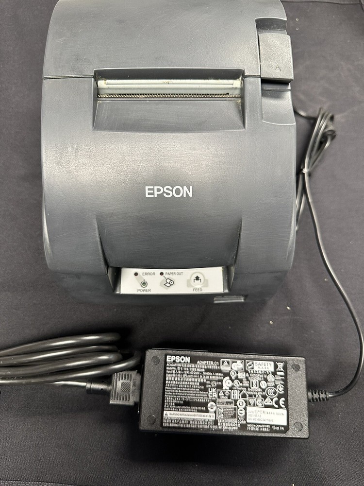 EPSON TM-U220B MODEL M188B Serial KITCHEN POS PRINTER POWER SUPPLY