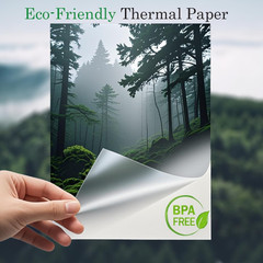 Fold Version Thermal Printer Paper 8.5 X 11 Inch,Thermal Paper 8.5 X 11 Compatib