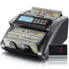 LOLARAN AL1000 Money Counter Machine Value Counting Counterfeit Detection UV MG