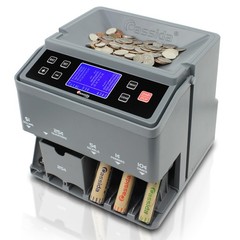 Cassida C300 Professional USD Coin Counter, Sorter Wrapper/Roller, 300 coins/min