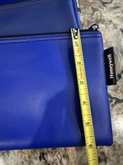 Honeywell 6503 Multipurpose Zipper Bank Deposit Money Bag Blue 11″ x 6″ 4-Pack