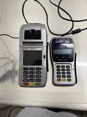 First Data FD130 Duo and FD-35 PIN Pad Credit Debit Card POS Terminal FD130Duo