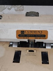 Cummins Jetscan 4065 Currency Paper Money Banknote Bill Counter 406-9905-00