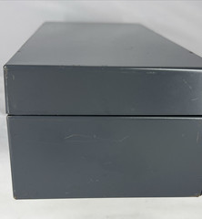 Steel Master M1914 Lock Box Cash Portable 10x5x3 No Key Gray Metal