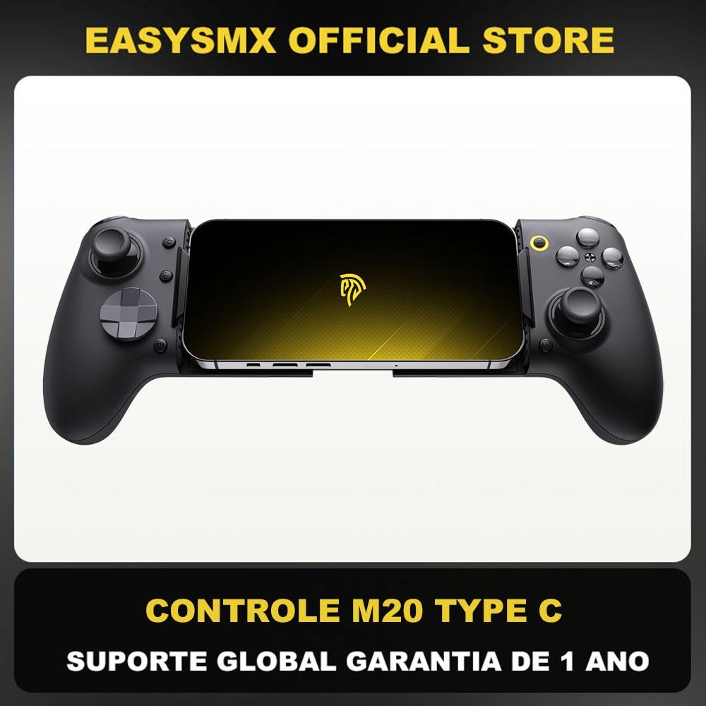 EasySMX M20 Type C Mobile Controller for Gaming Telescopic Grip Fits Phones/Tab