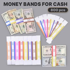 Self-Adhesive Money Bands 8 Colors