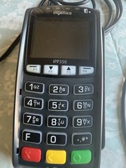 Ingenico iPP350 Credit Debit Card Reader With Power Cord Used