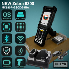 NEW ZEBRA MC9300 Android 14 Barcode Scanner 1D/2D Long Range MC930P-GSFDG4NA