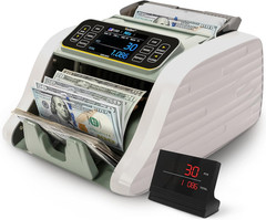 Money Counter Machine KBR-500 Mixed Denomination Business Grade w/Advanced