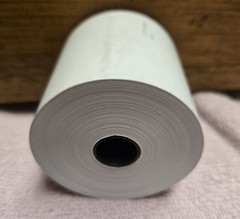 Receipt Paper, 2.25 Inches X 165 Feet Roll, 5 Rolls