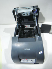MICROS EPSON TM-U220B M188B Dot Matrix POS Receipt Printer wPower Supply (B)